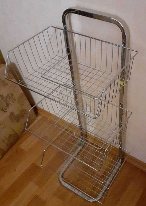 Металлический органайзер (корзины) для кухни