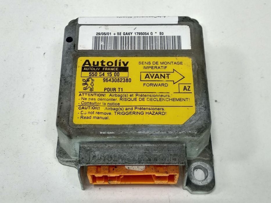 CENTRALINA AIRBAG PEUGEOT 206 FASTBACK 2001 -550541500
