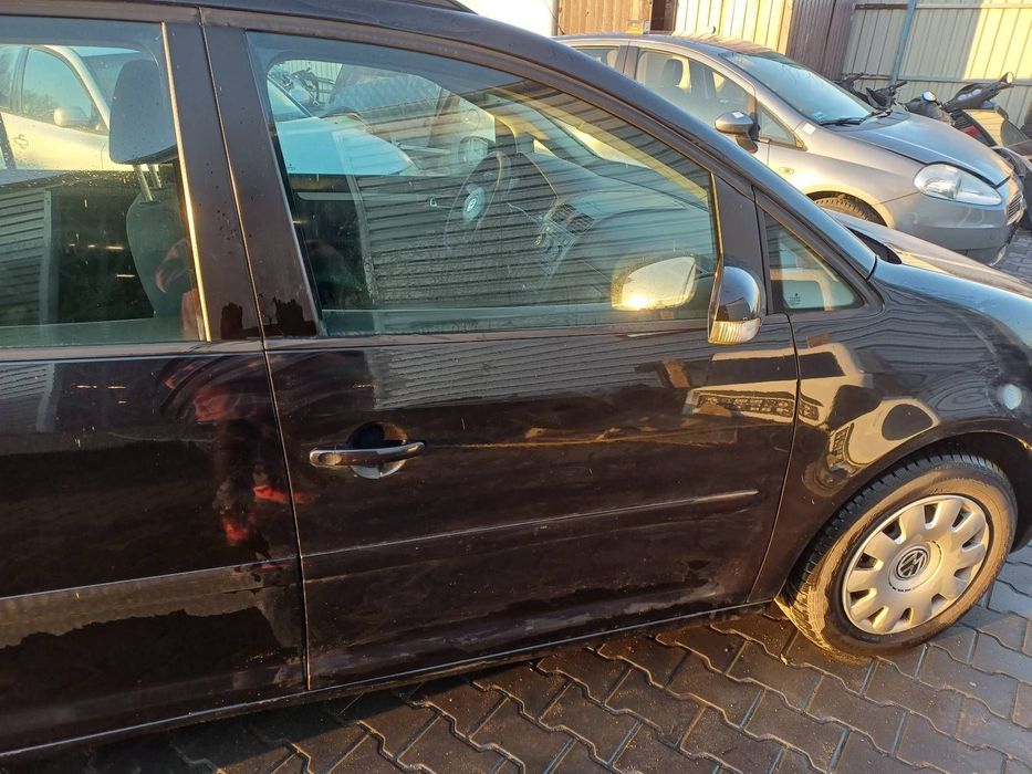 DRZWI KOMPLETNE PRAWY PRZÓD VOLKSWAGEN TOURAN I LC9X