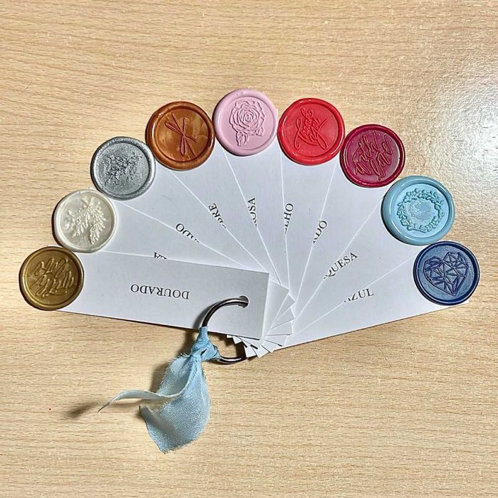 Lacres para convites, cartas e embalagens – vários modelos e cores!