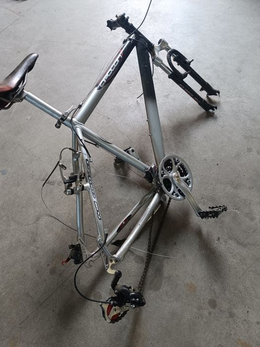 Quadro bicicleta alumínio