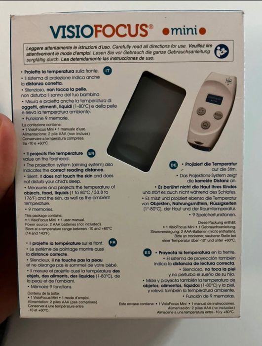 Termometr bezdotykowy Visiofocus Mini