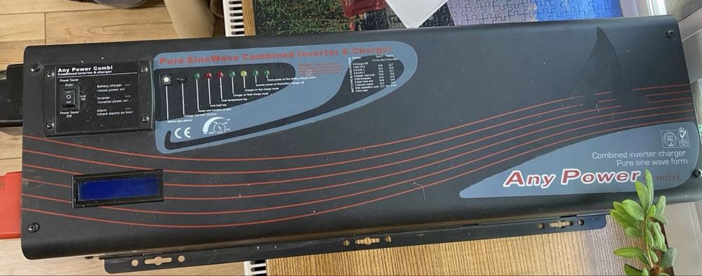 Інвертор 5кВт для резервного бесперебойного електроживлення