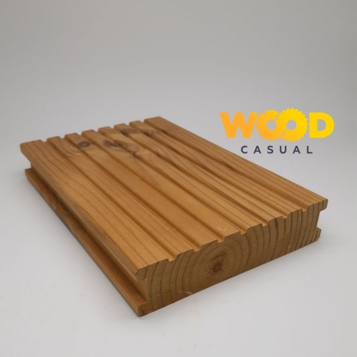 Террасная доска из термососны.