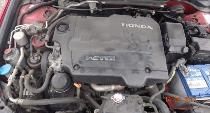 Дизельний двигун двигатель 2.2 Honda cr-v Accord Civic