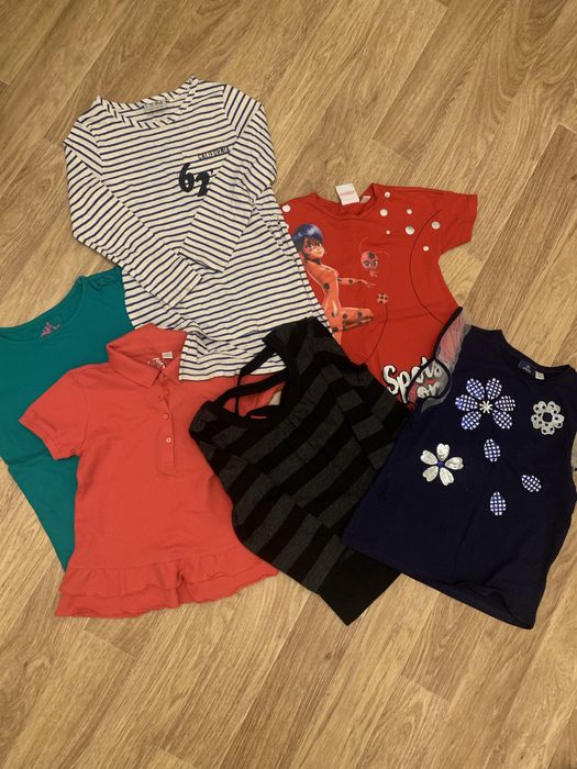 Фирменные вещи на девочку: кофта, футболка Chicco, Next