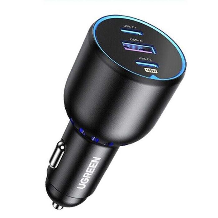 UGREEN 130W Автомобільний зарядний пристрій зарядка авто