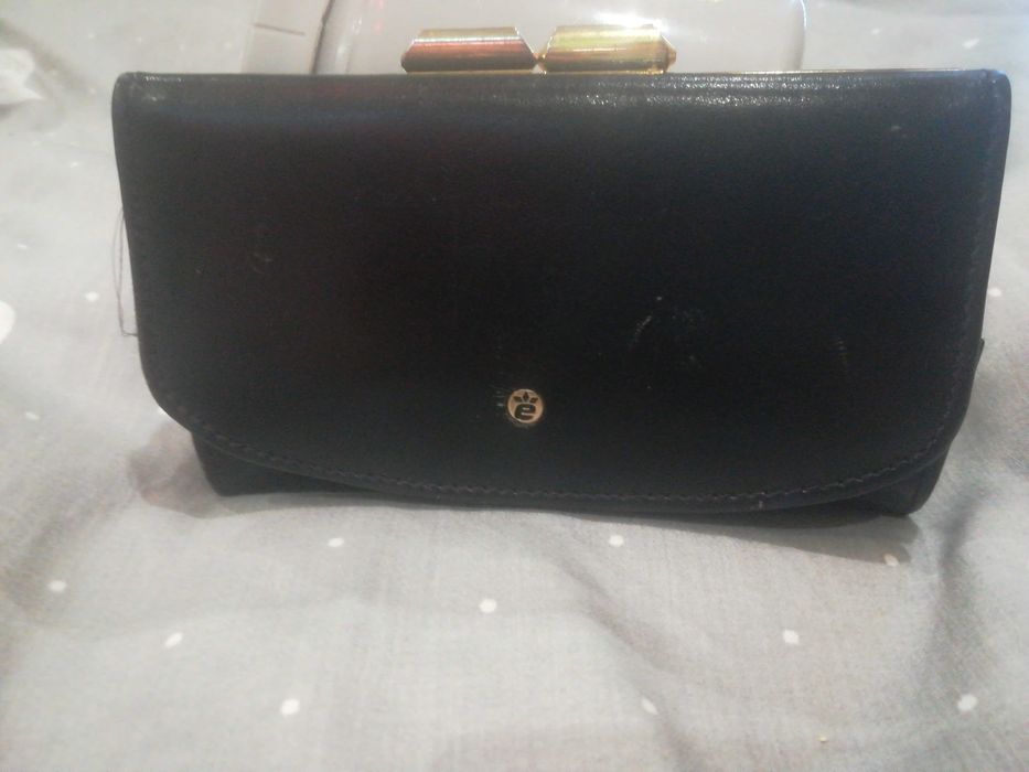 Portfel damski czarny