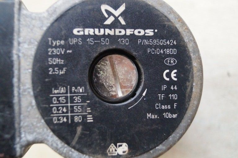 pompa grundfos ups 15-50 rozstaw 130 +gwarancja