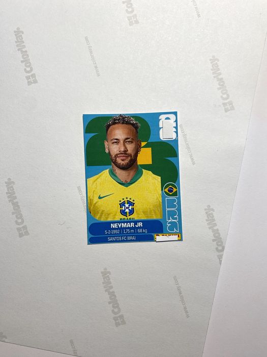 neymar handmade naklejka