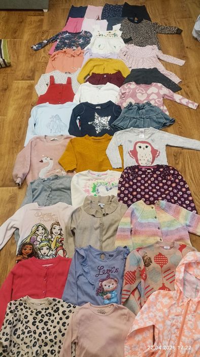 Пакет речей для дівчинки