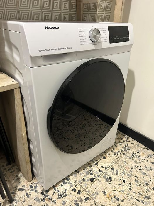 Maquina lava e seca hisense