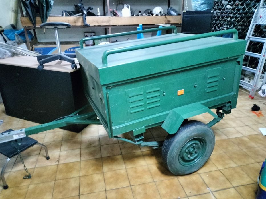 Atrelado cães caça