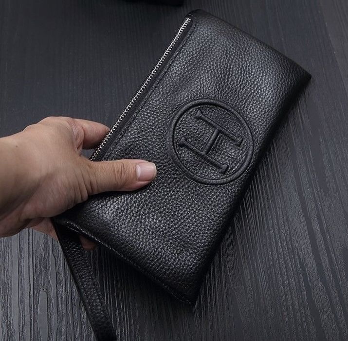 Чоловічий клатч гаманець барсетка Hermes