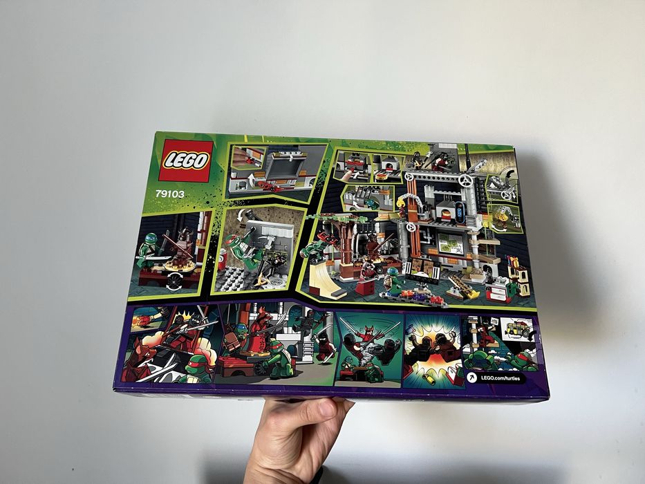 Lego TNMT 79103 Atak na jaskinię żółwi NOWE