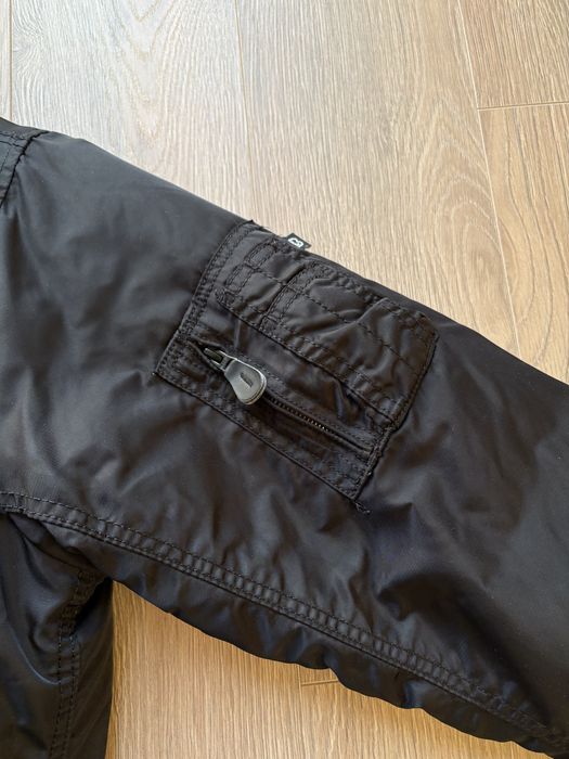 Kurtka Brandit MA1 Sweat Hooded Jacket - Black/Grey. Rozm M