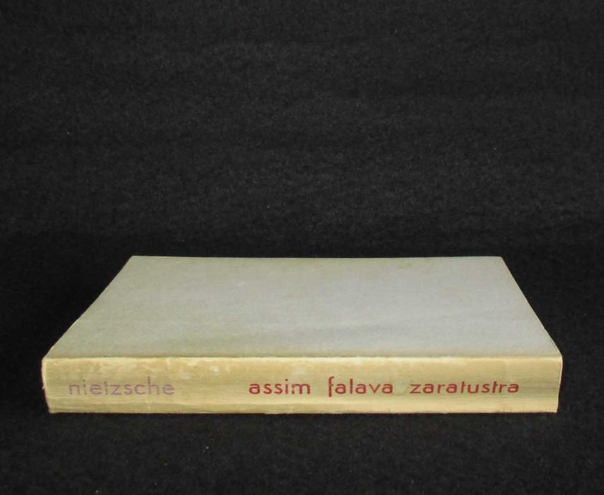 Livro Assim Falava Zaratustra Frederico Nietzsche