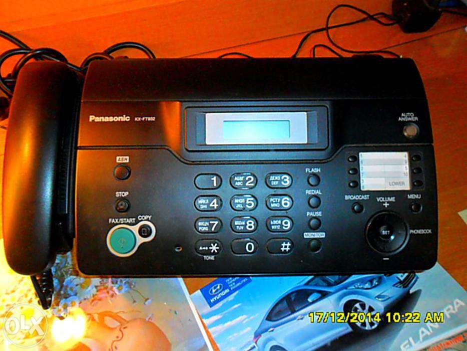 Факсимильный аппарат на термобумаге Panasonic KX-FT 932 UA