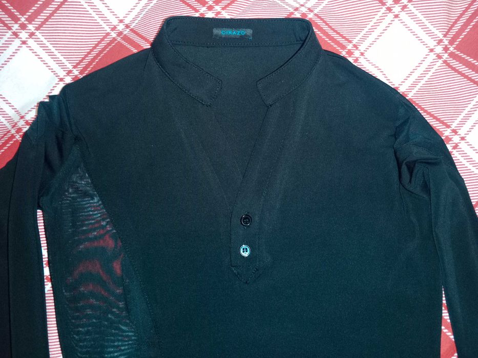 Koszula do latino czarne roz. 152cm