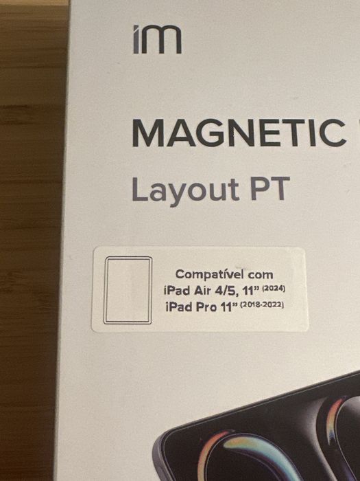 Capa com teclado Ipad