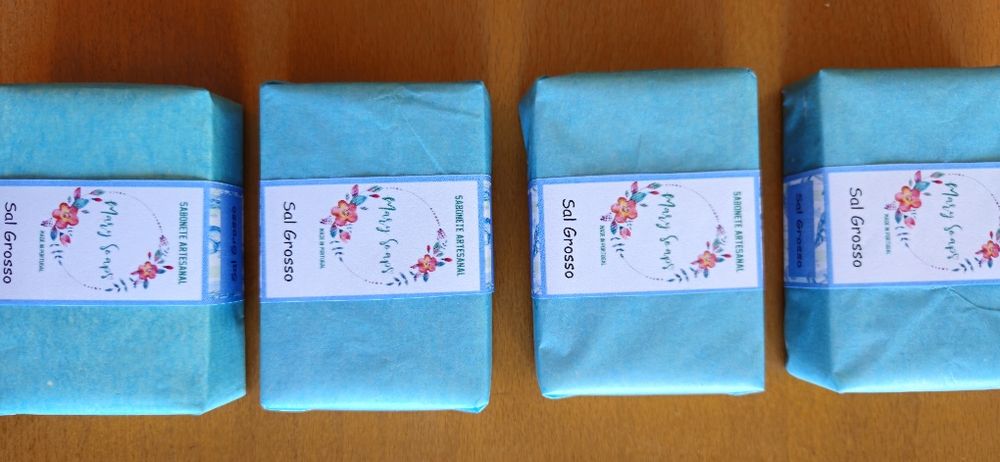 Sabonete Artesanal/Natural de Sal Grosso Mary Soaps
