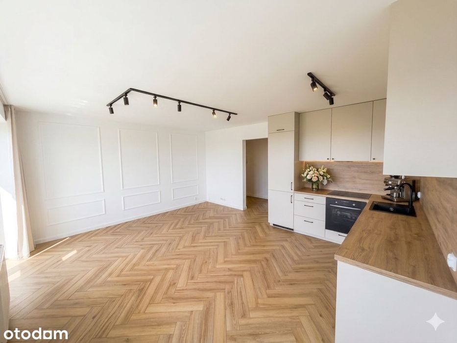 Panorama Podolszyc i Design w kolorze Kaszmiru - 3 pokoje po remoncie