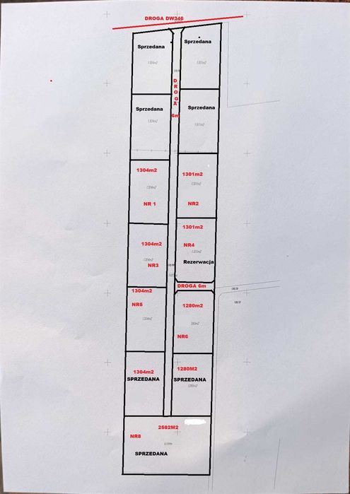 Działka budowlana Wierzbno k /Oławy