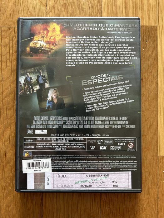 DVD O Sentinela (PT)