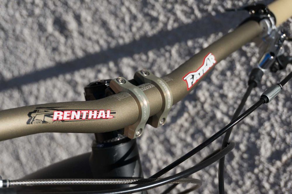 Руль Renthal Fatbar 31.8 35 Carbon Велосипед Enduro вынос Apex integra