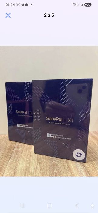 SafePal X1 аппаратный крипто кошелек новый упакованный