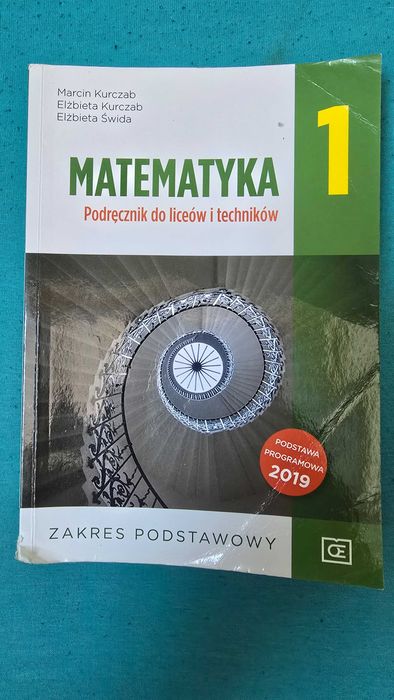 Matematyka 1 Podręcznik oraz Zbiór zada