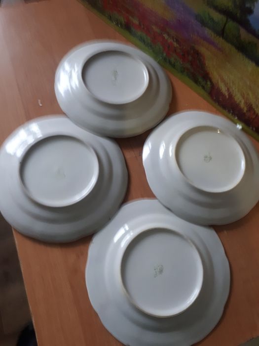 Наборы, тарелки , блюдце антиквариат