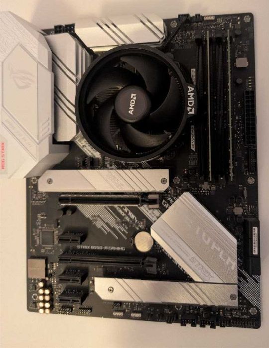 Ryzen 7 5700g + Asus B550 A strix + RAM 16 gb ddr4 2x8 Gb