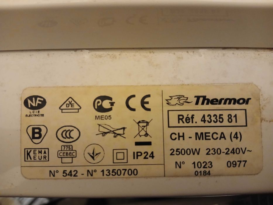 Grzejnik elektryczny Thermor 2500W