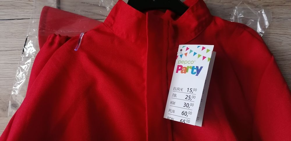 Strój Strażaka Karnawał roz. 122/128 NOWY z Metkami