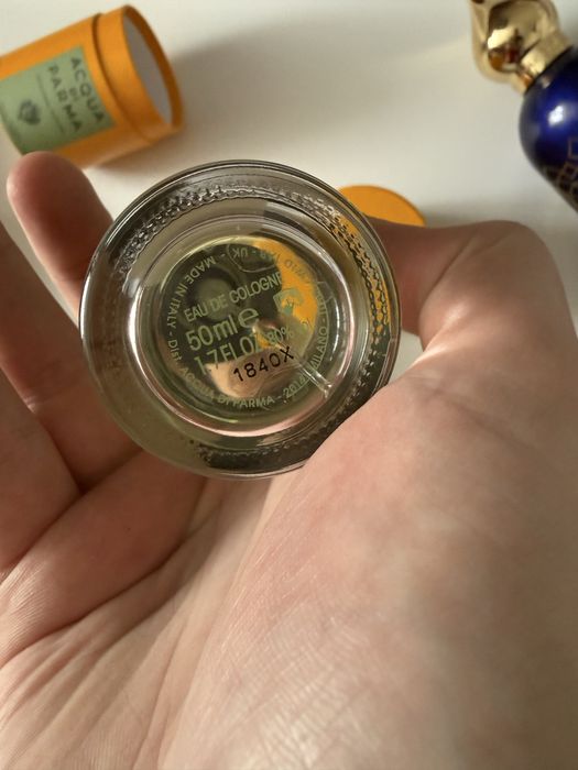 Acqua di Parma, Valentino, Bad Boy – майже повні флакони, оригінал