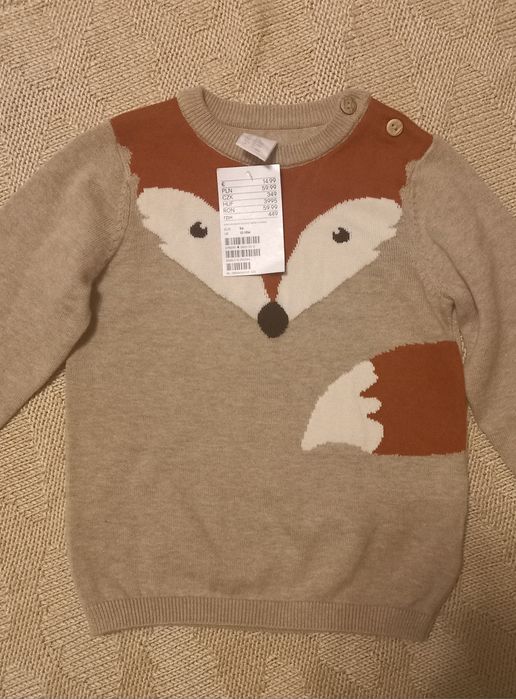 Новый свитерок  рост 80-86