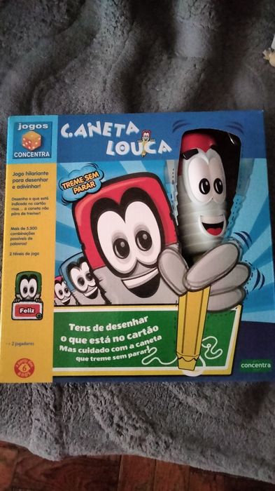 Jogo interativo caneta louca