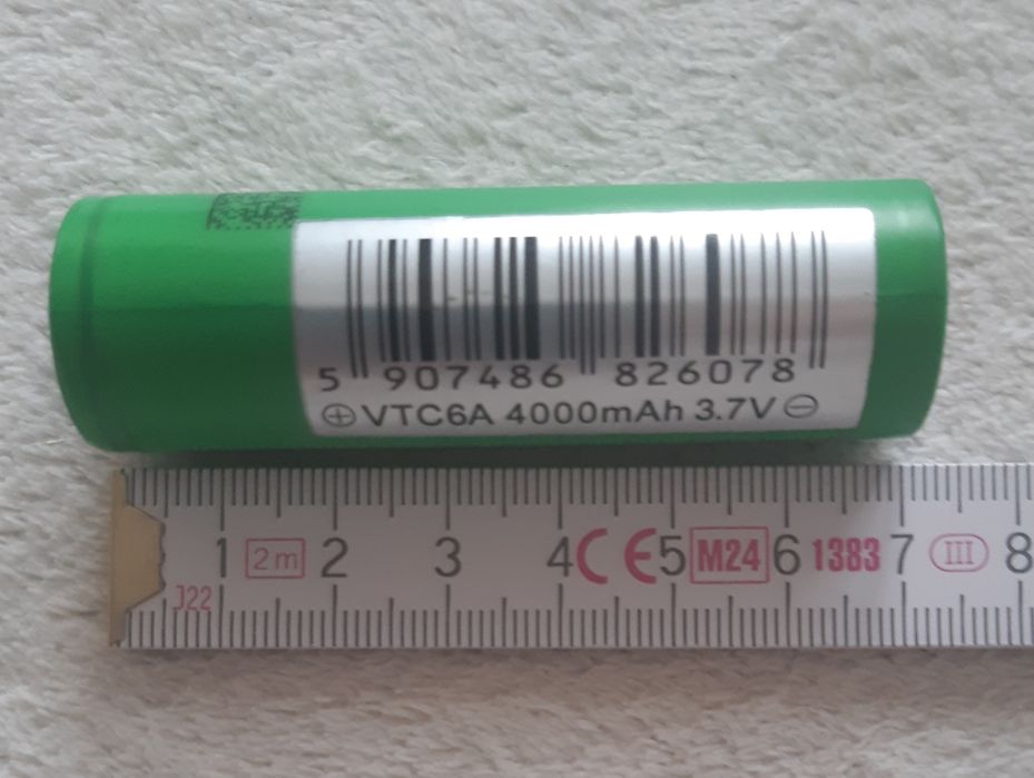 Bateria akumulatorowa. VTC6A 4000mAh 3,7V