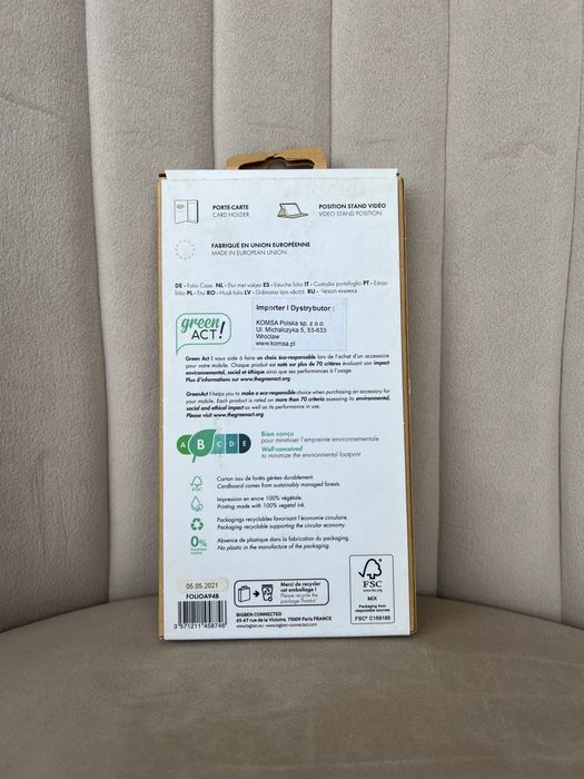 Nowe etui case zamykany skórzany Bigben do Oppo A94 5G