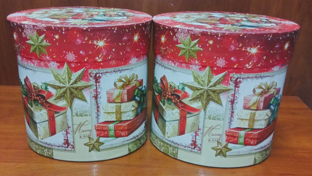 Коробки подарочные, новогодние