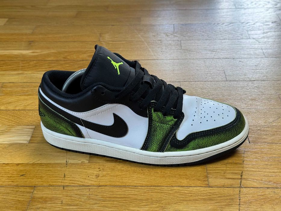 Buty Nike Air Jordan 1 low electric green