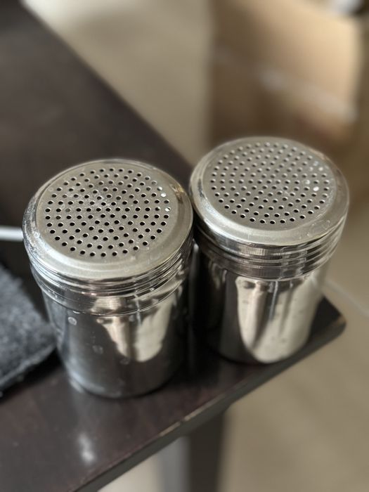 Нержавіючі баночки ємкості для спецій кориці бариста какао пудри
