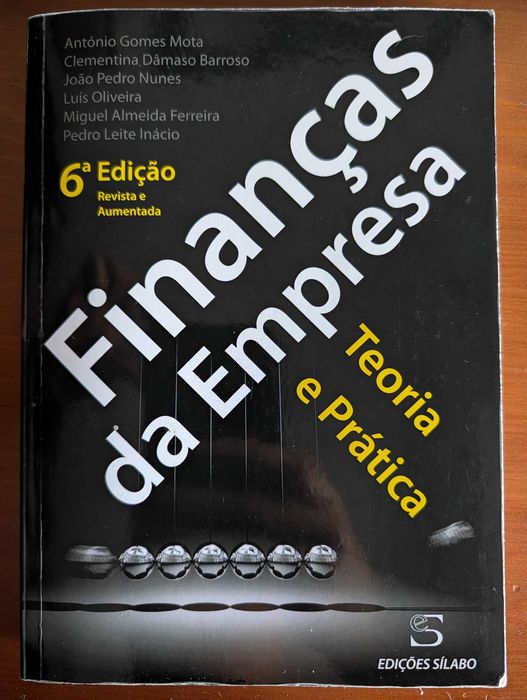 Livro Finanças da Empresa - Teoria e Prática 6.ª Edição