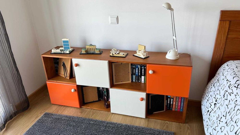 Quarto solteiro completo, 8 elementos!