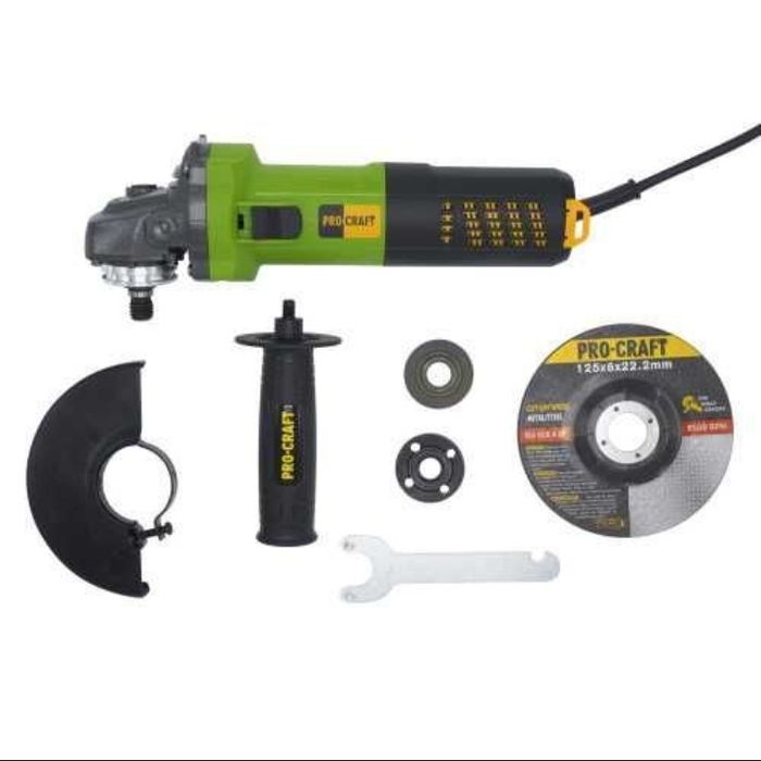 кутошліфувальної безщіткової машини Procraft PW1550 125