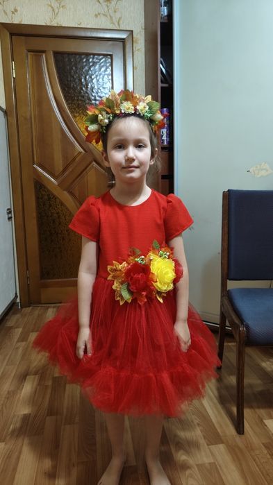 Платье сукня Королева осень