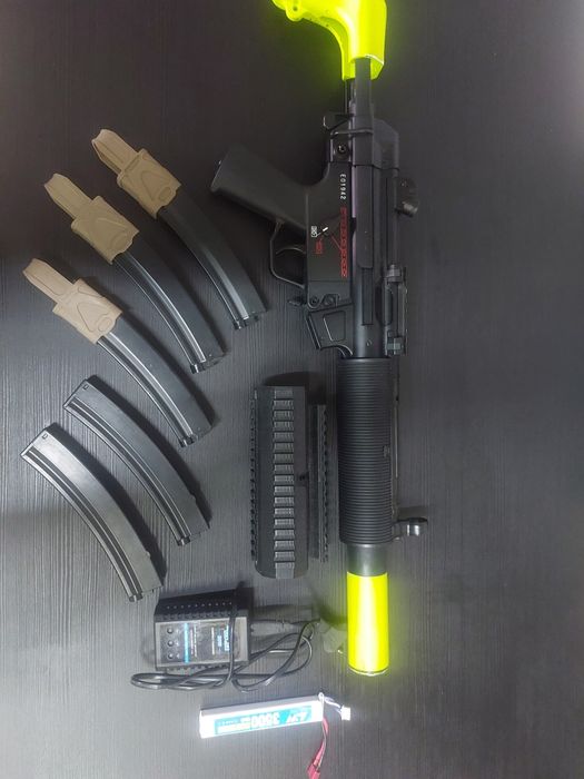 Airsoft Mp5 Sd06 G&G full metal blowback