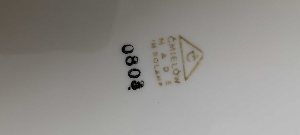 Półmisek duży porcelana Ćmielów.