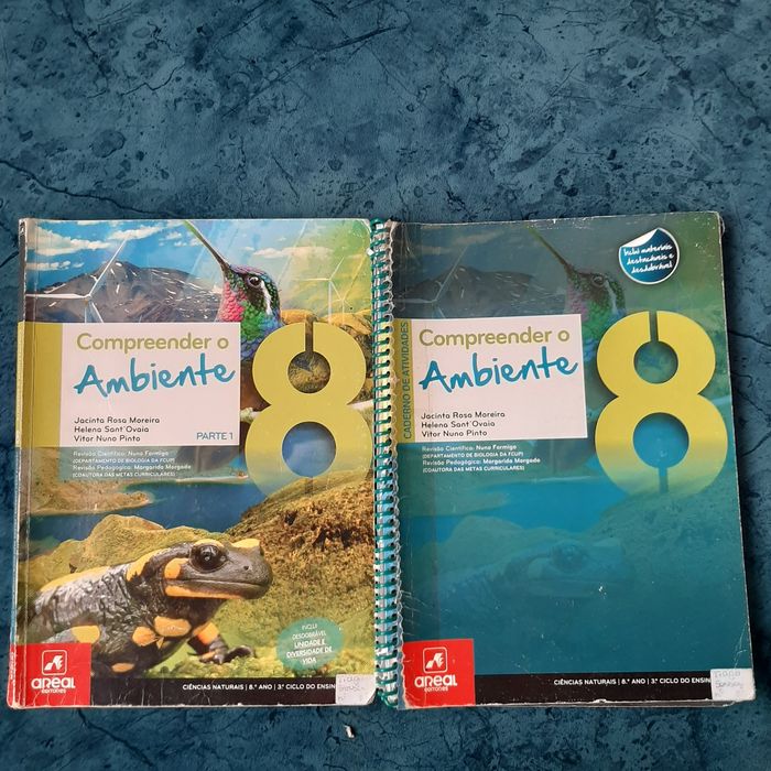 Manual e caderno de atividades 8 ano